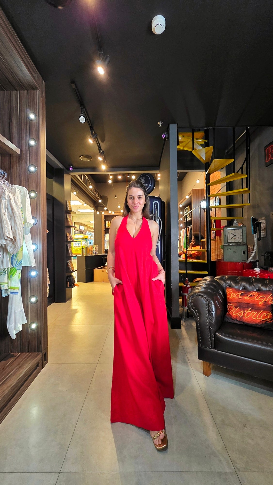 Macacão Farm Frente Única Pantalona