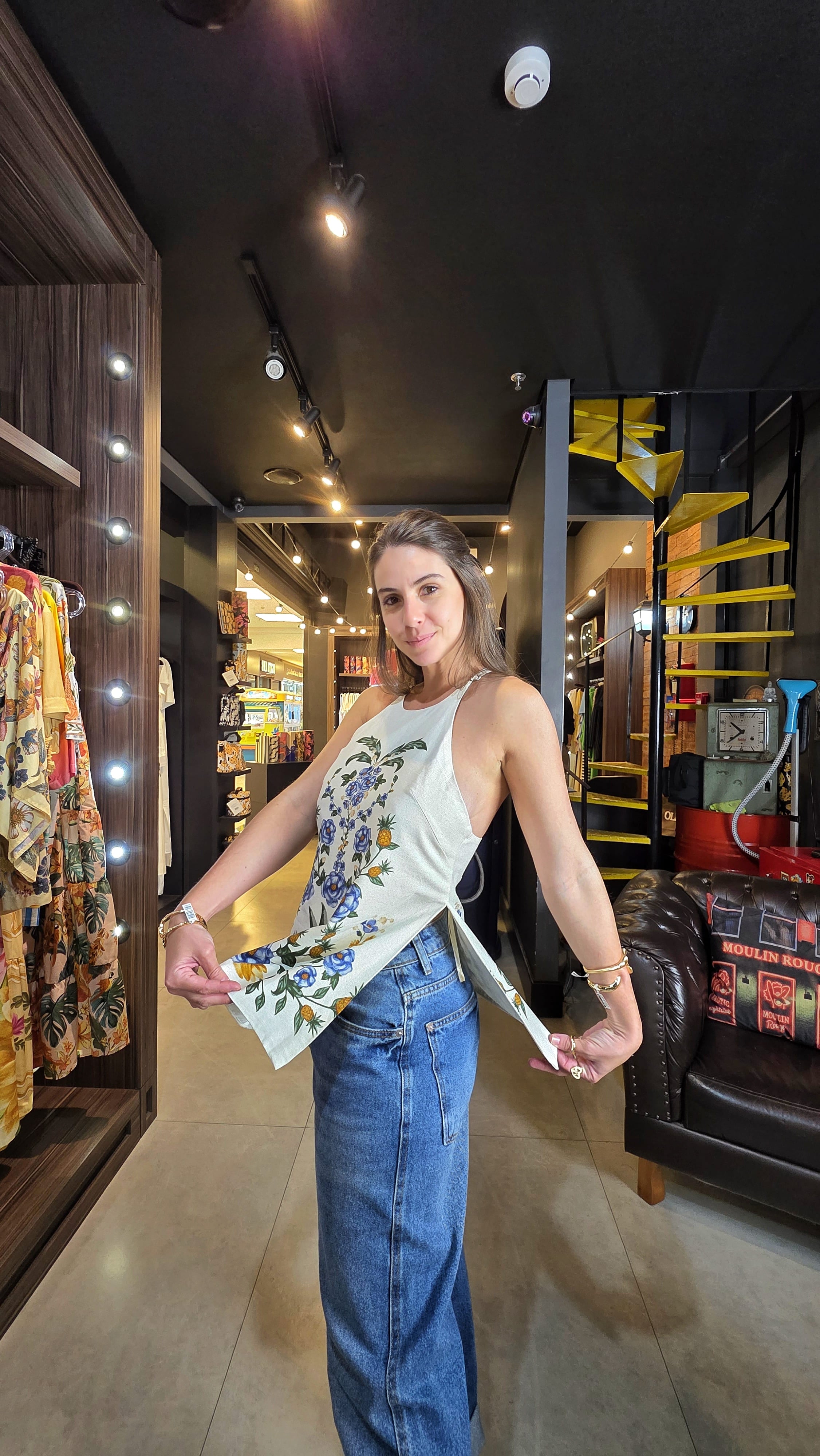 Blusa Farm Floral Penélope Estampado