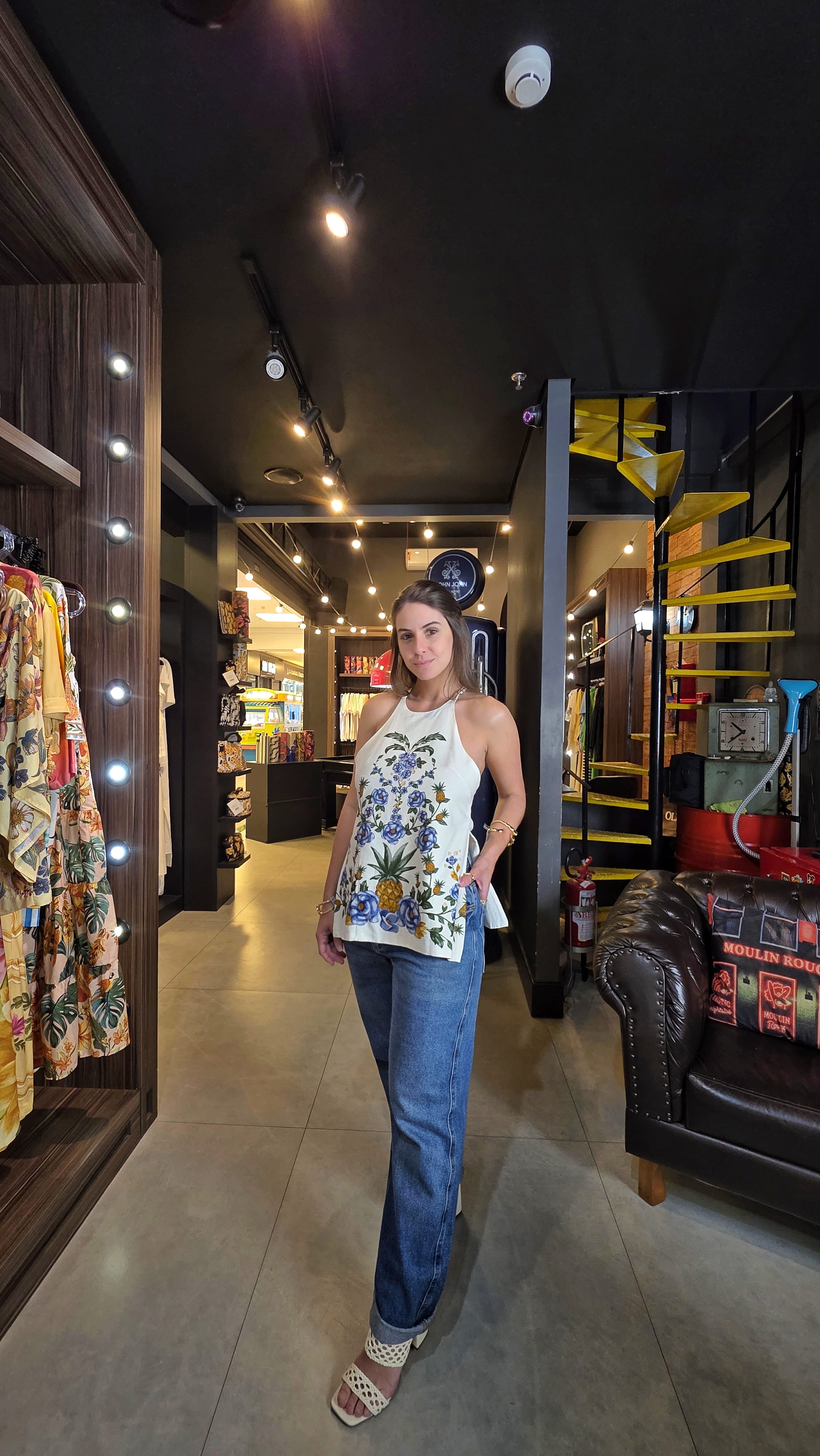 Blusa Farm Floral Penélope Estampado
