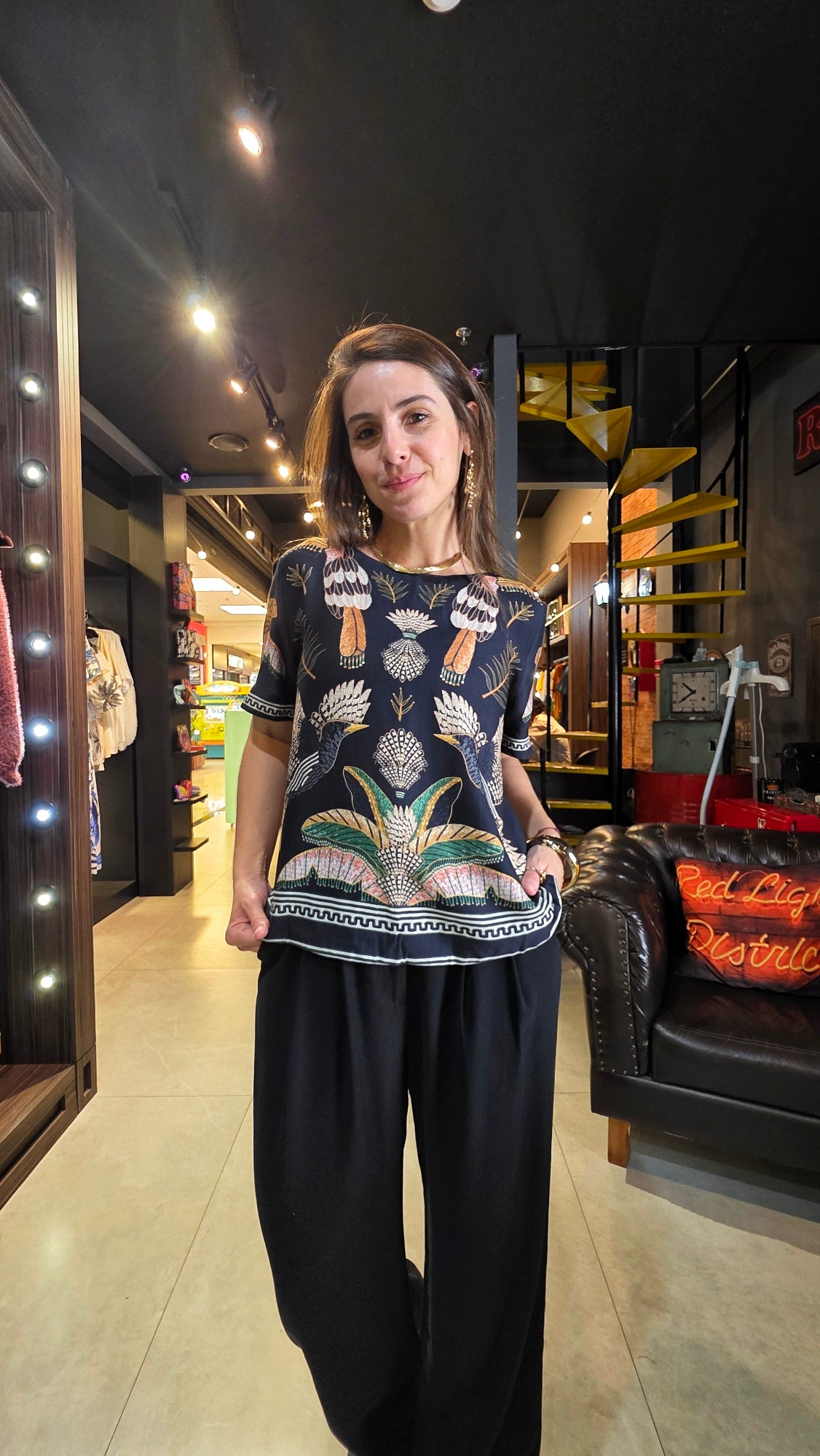 Tshirt Farm Recanto Dos Pássaros Estampado