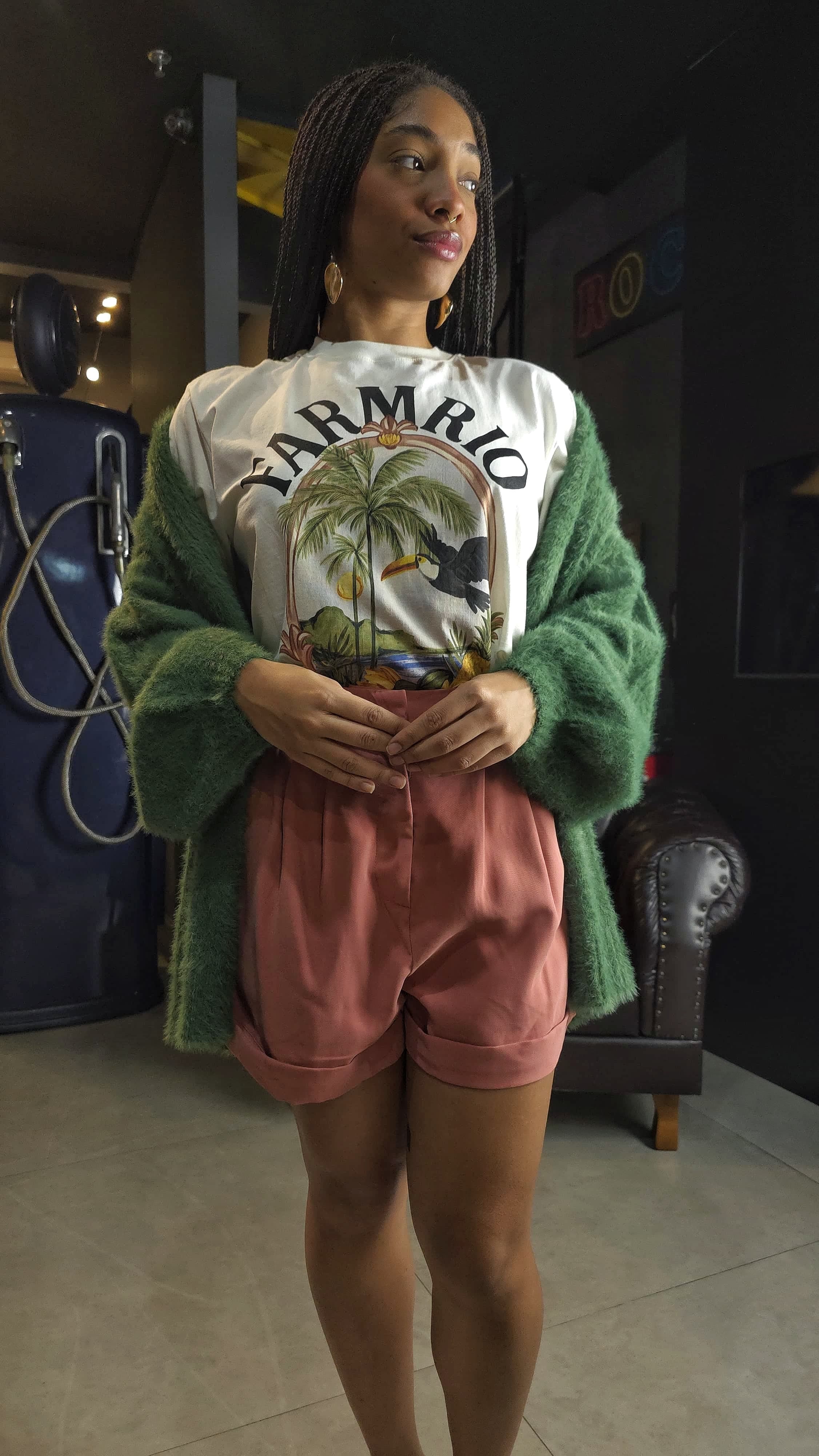 Short Farm Bolso Alfaiataria