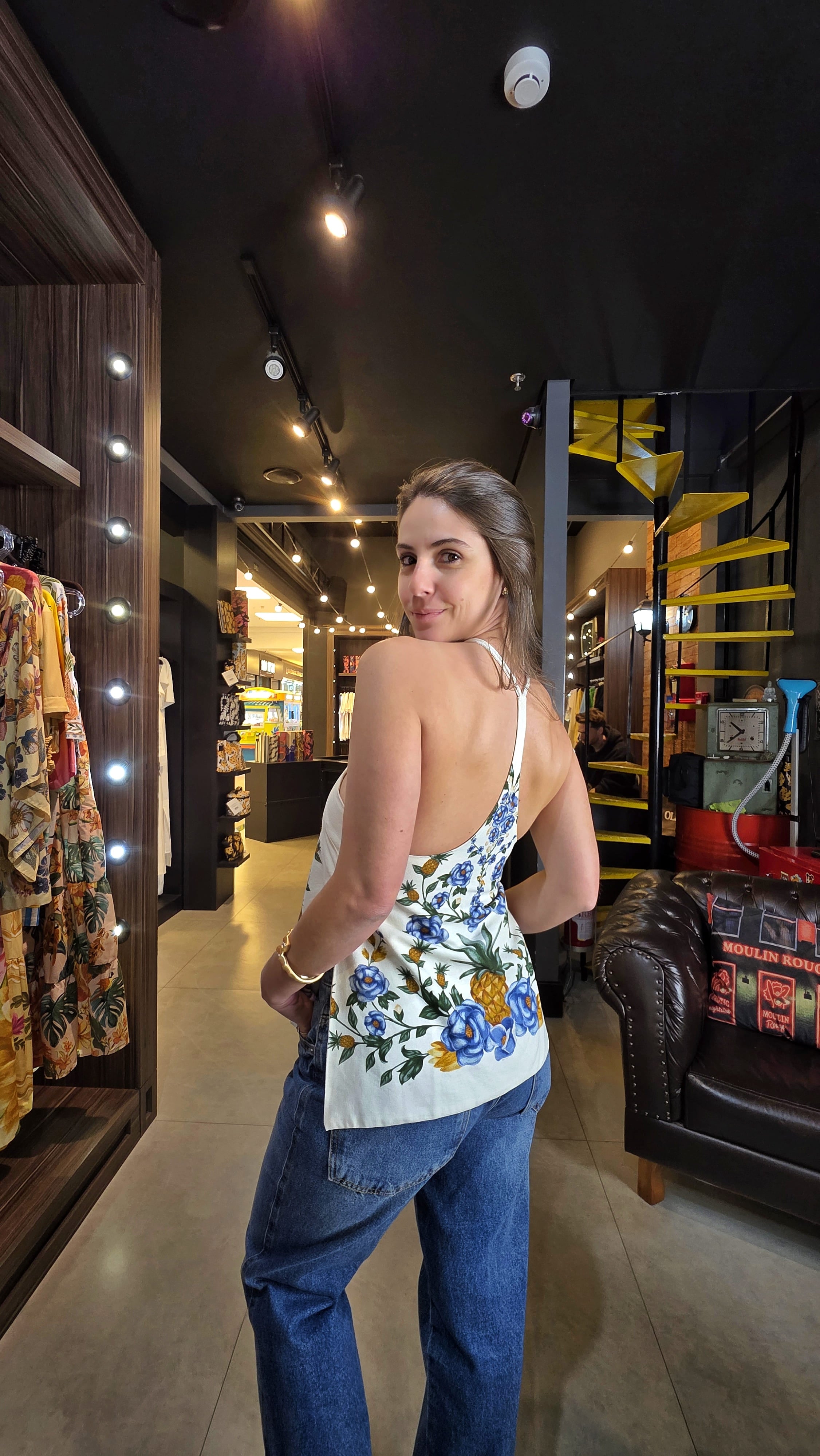 Blusa Farm Floral Penélope Estampado
