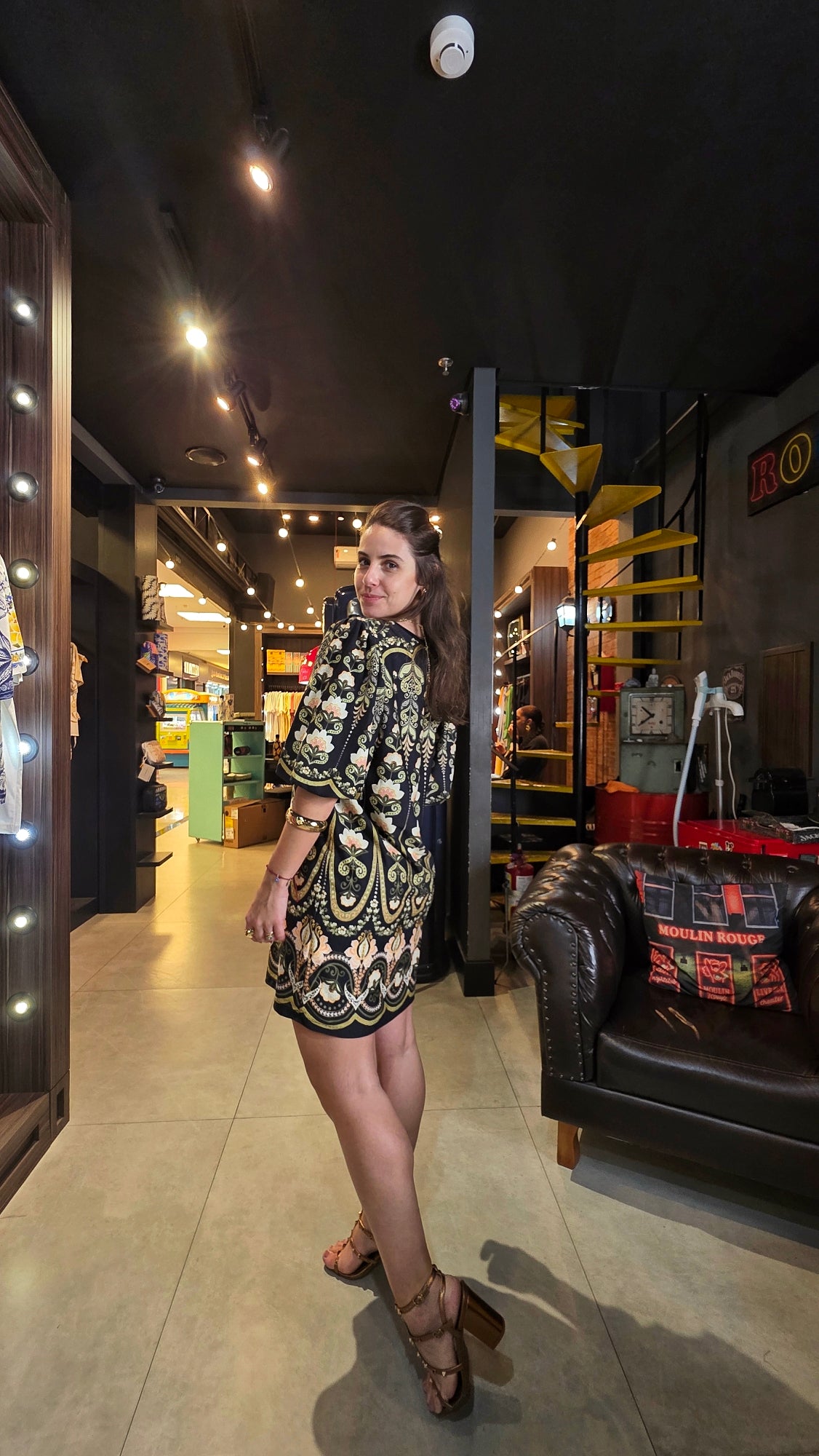 Vestido Farm Tshirt MG Fofa Nikita Estampado