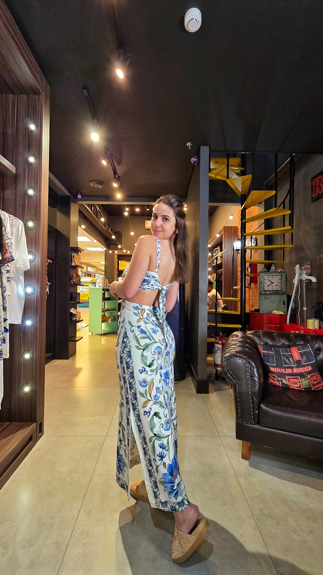 Vestido Farm Midi Elsa Estampado