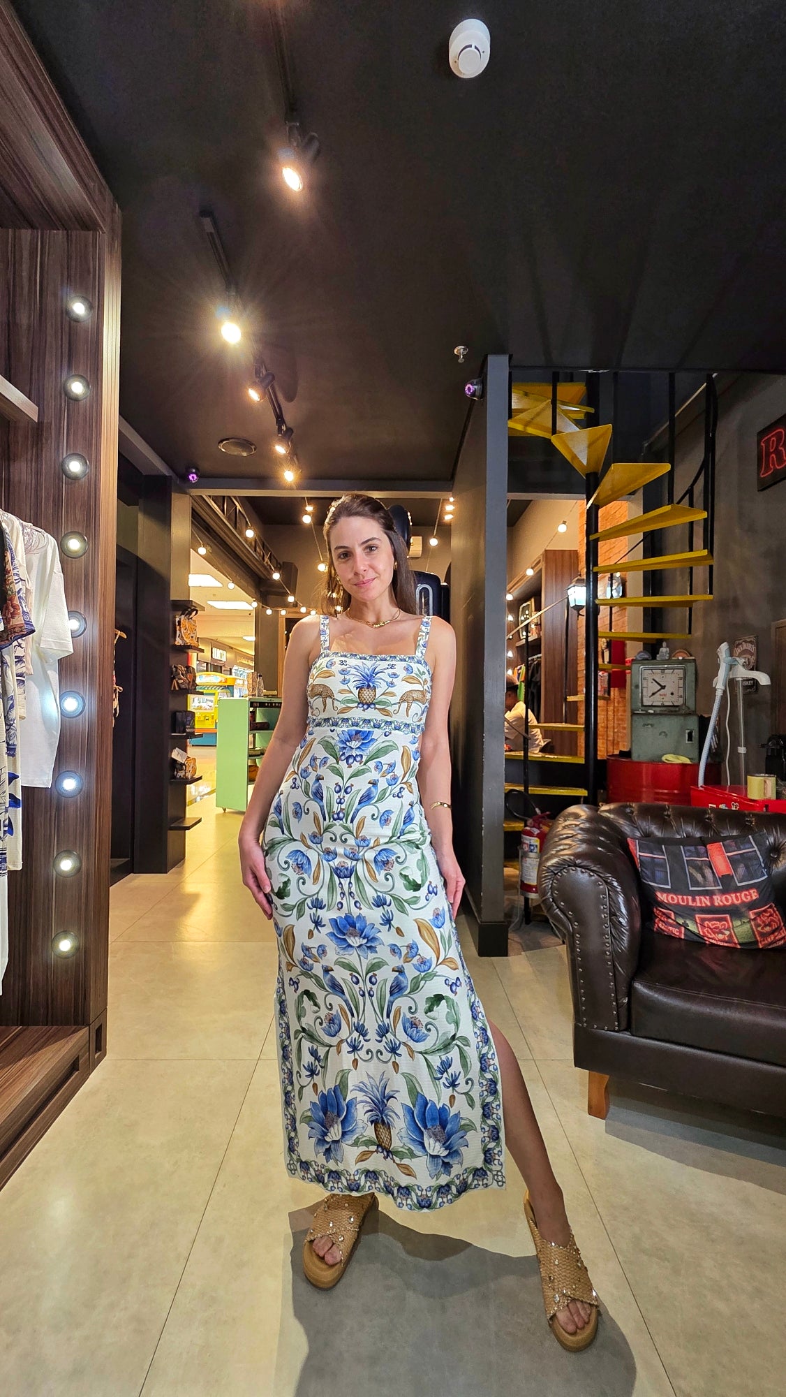 Vestido Farm Midi Elsa Estampado