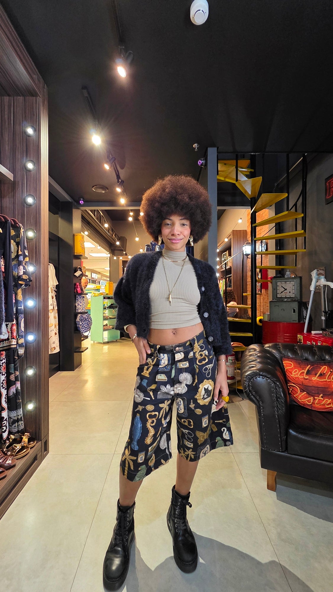 Bermuda Farm Sarja Bibelô Estampado