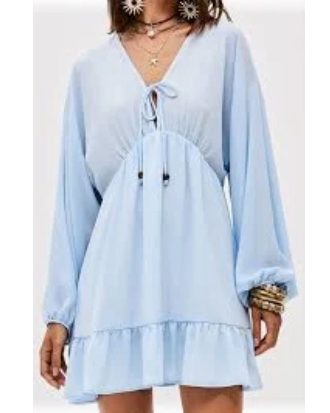 Vestido MYFT Curto Com Amarração