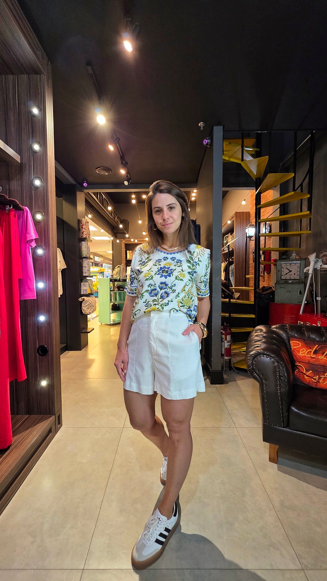 Tshirt Farm Floral Emília Estampado