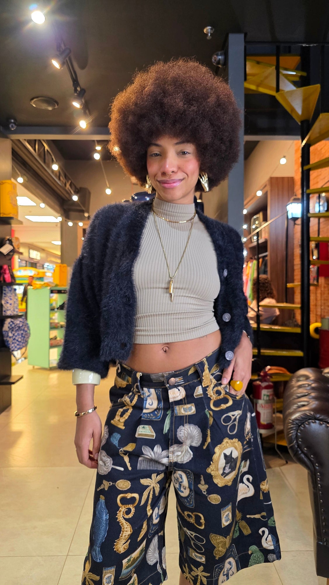 Bermuda Farm Sarja Bibelô Estampado
