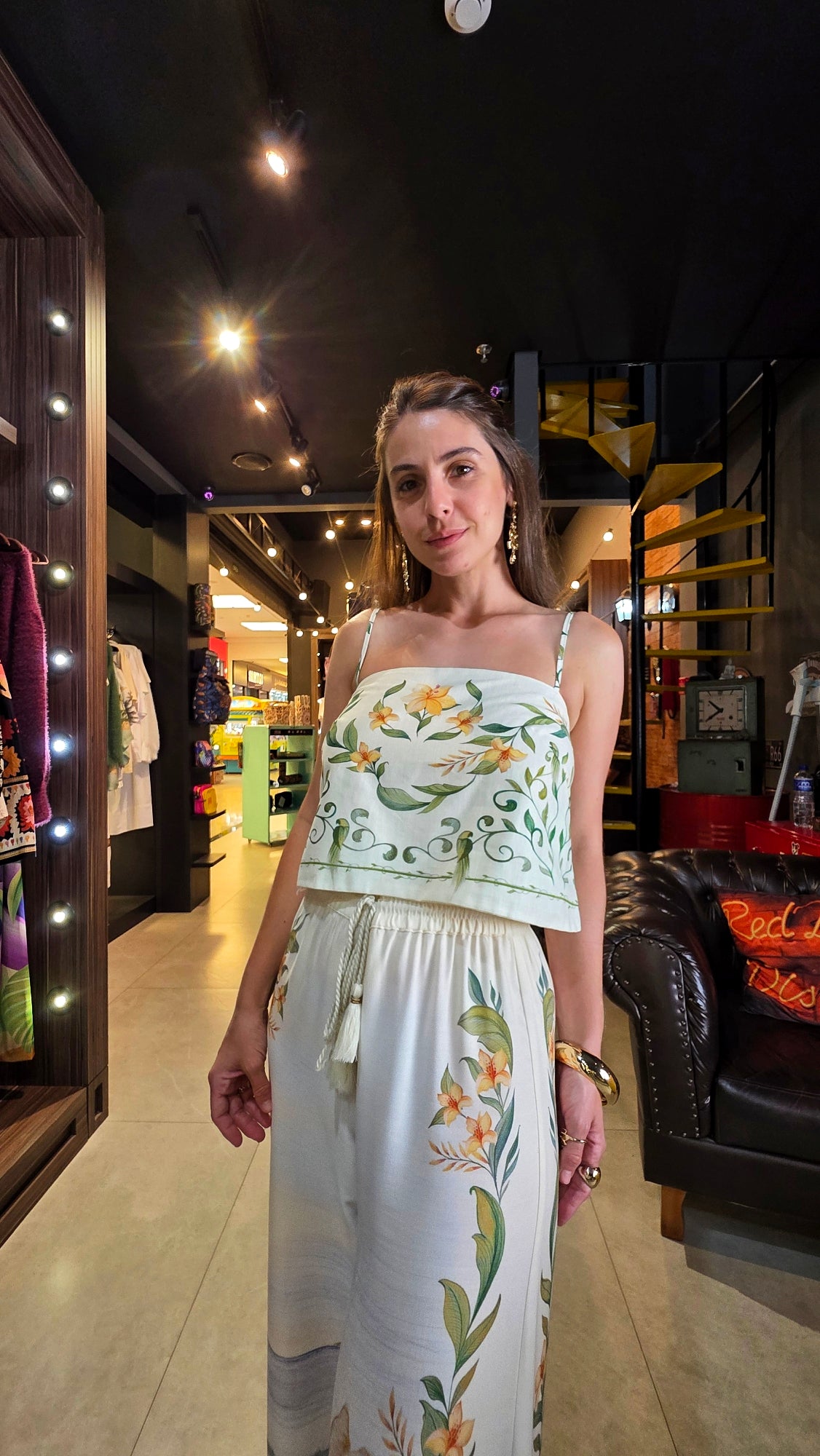 Blusa Farm Respiro De Rio Estampado