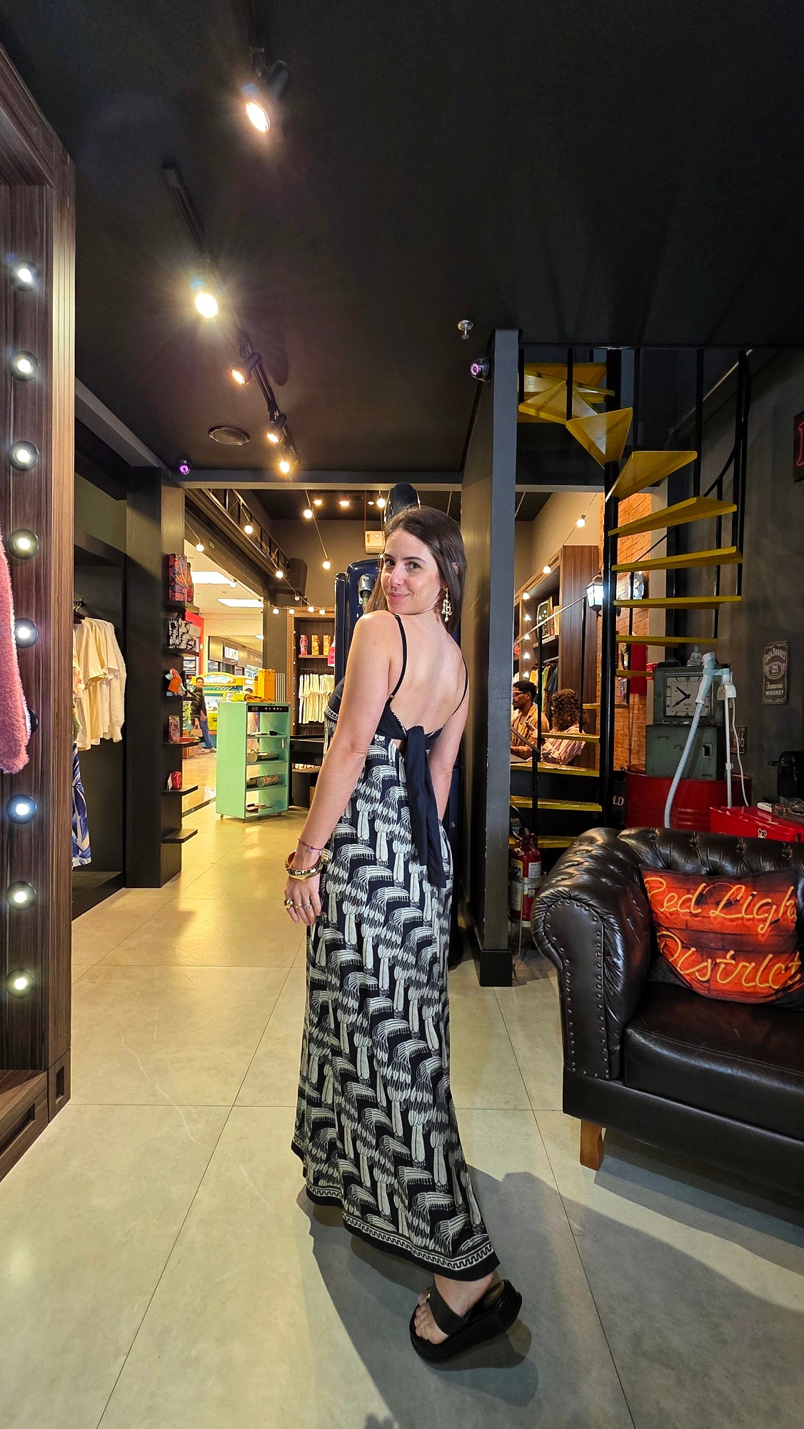 Vestido Farm Cropped Tucanario  Estampado