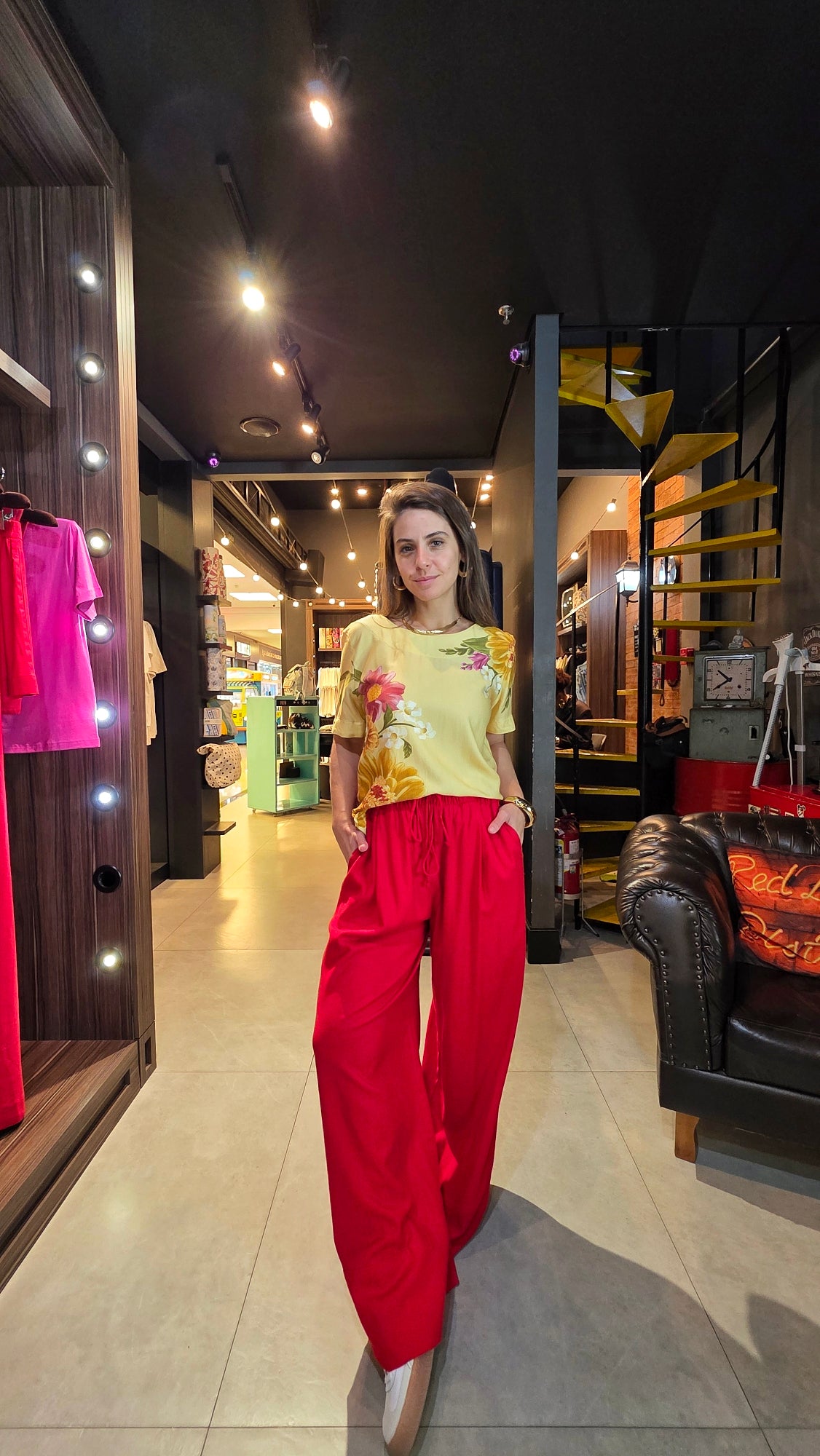 Tshirt Farm Floral Mari Estampado