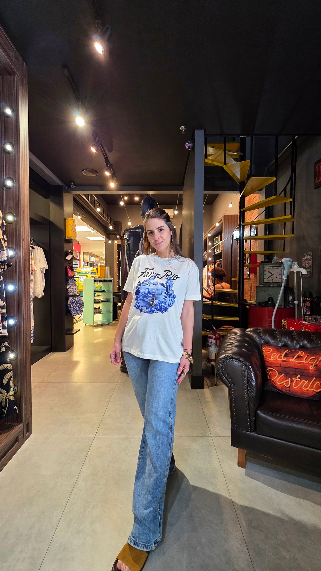 Tshirt Farm Fit Portal Araras Estampado