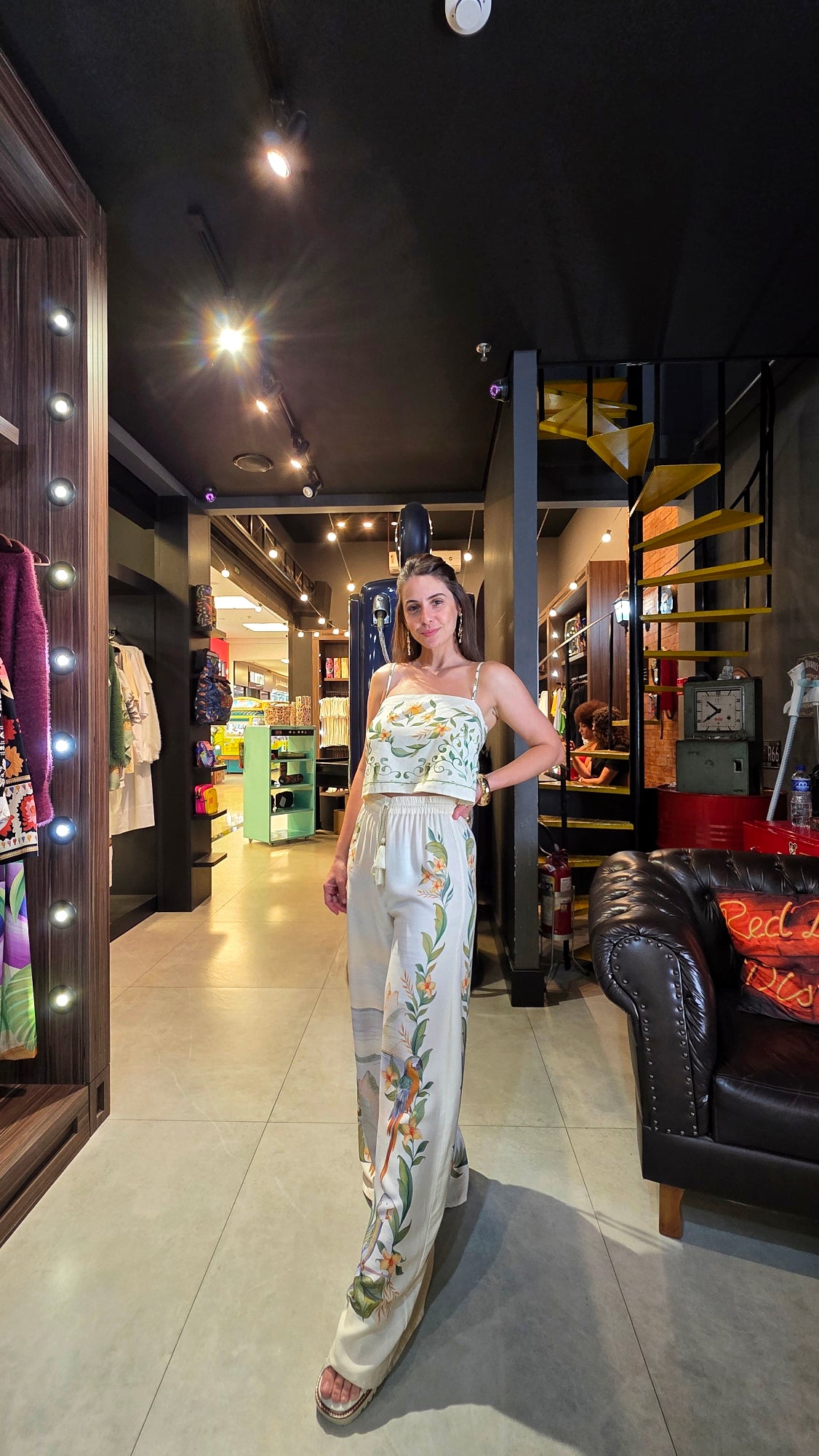 Blusa Farm Respiro De Rio Estampado