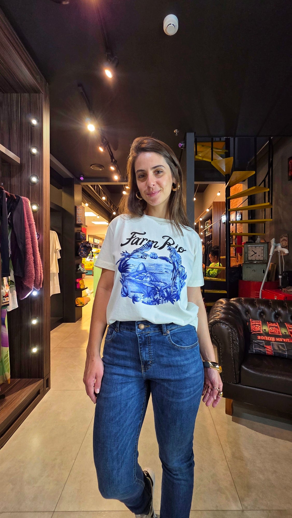Tshirt Farm Fit Portal Araras Estampado