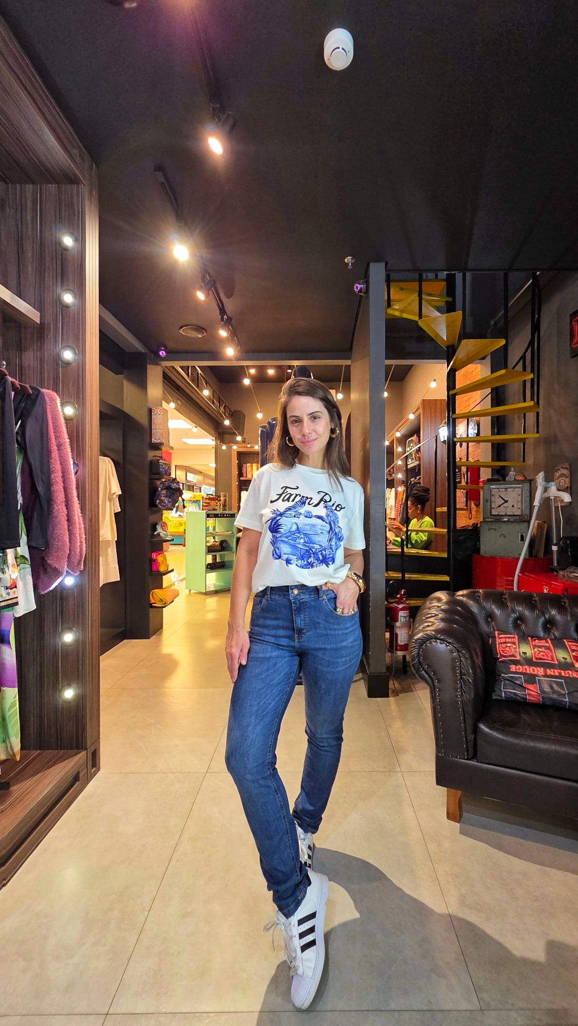 Tshirt Farm Fit Portal Araras Estampado