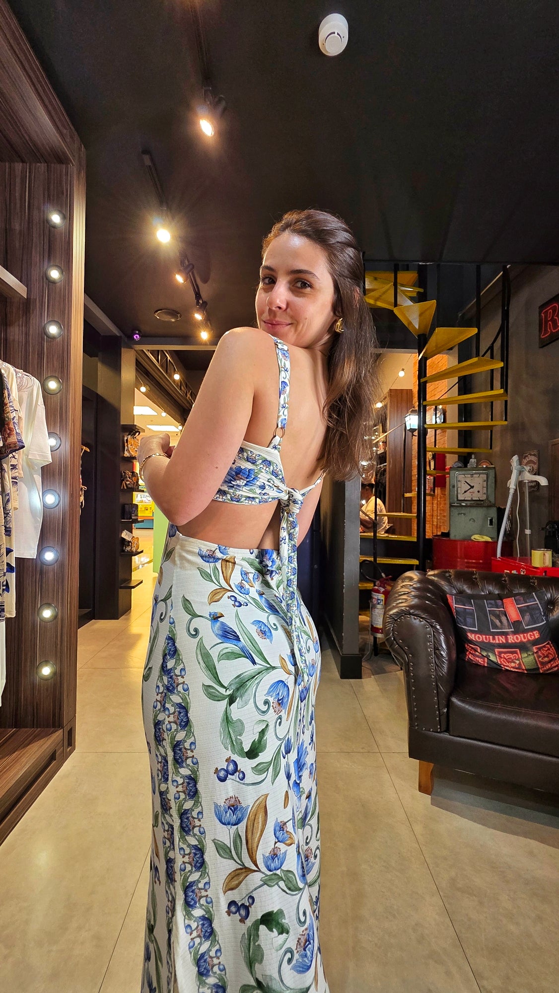 Vestido Farm Midi Elsa Estampado